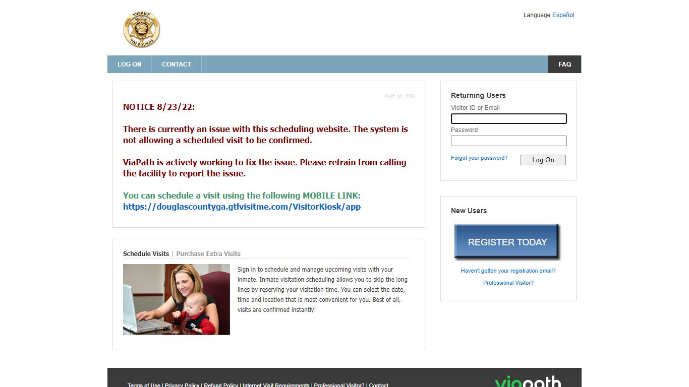 ViaPath Visitor Web 8.0 - GTLVisitMe